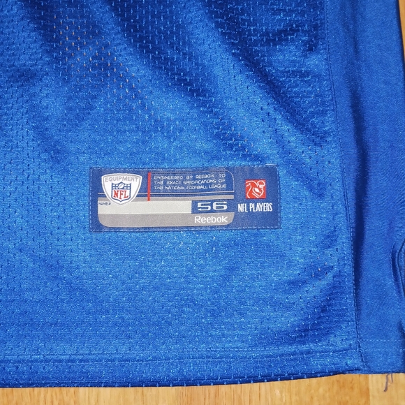 Reebok Michael Straham #92 New York Giants Vintage Football Jersey Size 56 - Picture 2 of 6